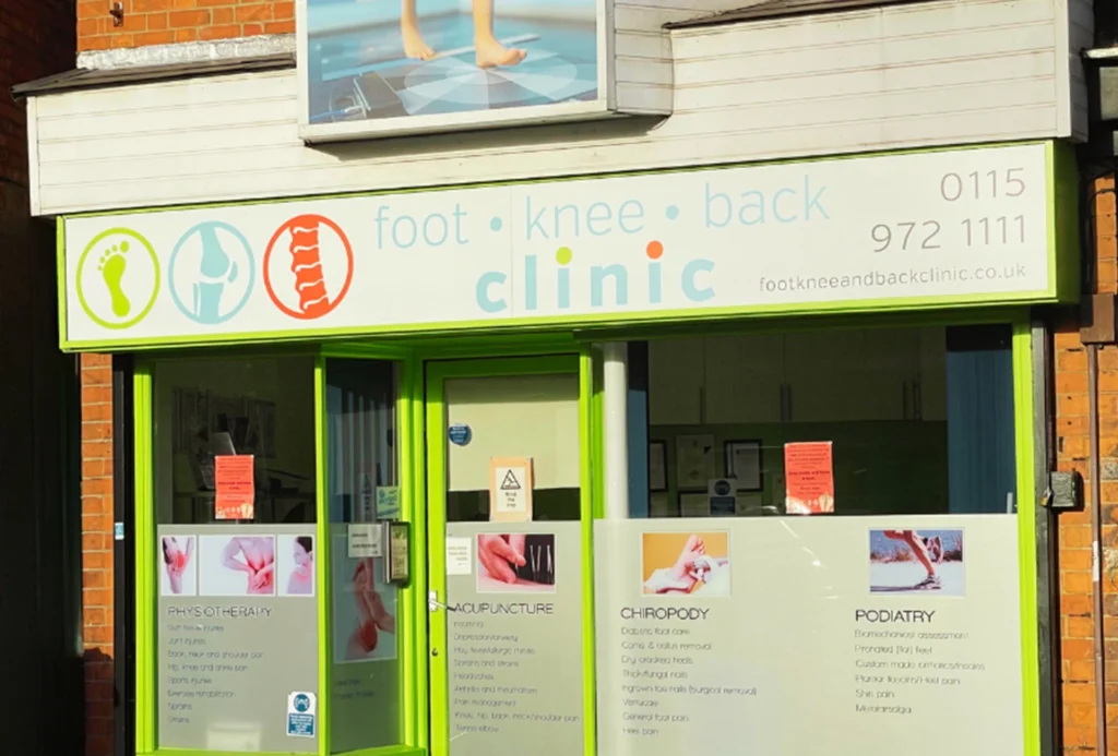Steve Bailey Acupuncture Academy - Course and Event Training Location - Foot Knee and Back Clinic Long Eaton